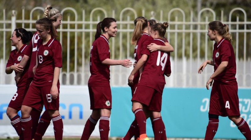 Latvijas sieviešu izlase
Foto: LFF