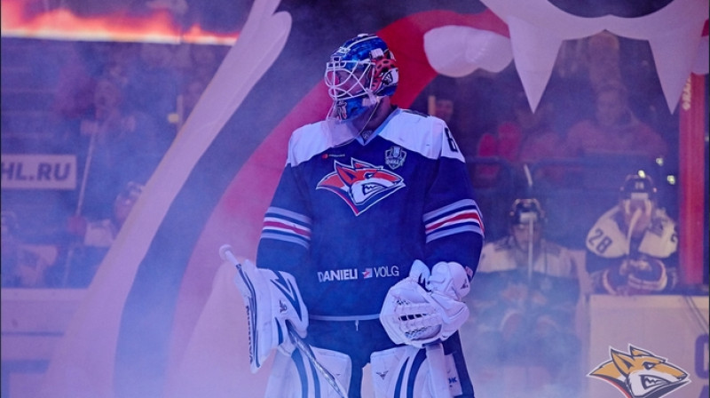 Magņitogorskas "Metallurg" vārtsargs Vasilijs Košečkins
Foto: http://www.metallurg.ru
