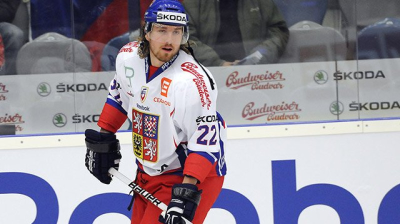 Čehijas izlases uzbrucējs Lukašs Kašpars
Foto: http://www.hokej.cz