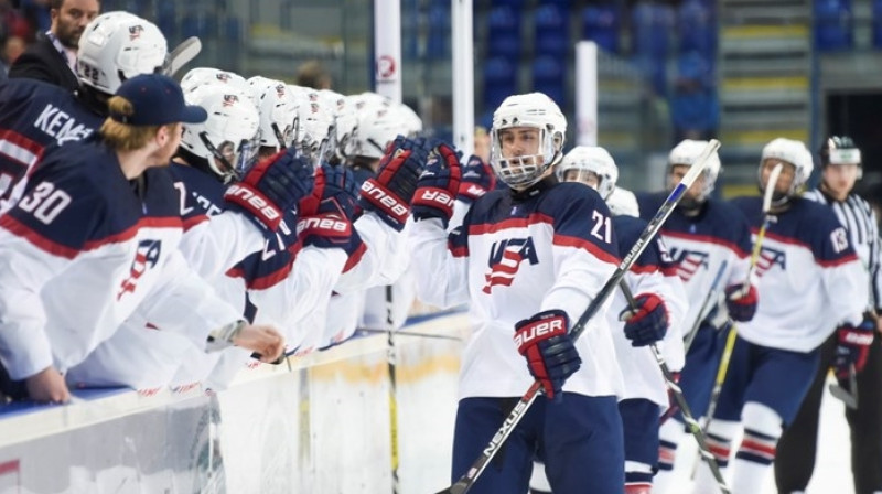 ASV U-18 hokeja izlase
Foto: http://u18worlds2017.iihf.com