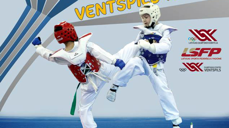 Ventspils kausa plakāts
Foto: Latvijas Taekvondo federācija