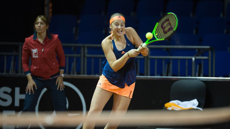 Aļona Ostapenko
Foto: Porsche Tennis Grand Prix
