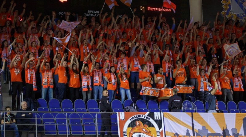 UGMK fani 24. aprīlī Kurskā
Foto: kurskbasket.ru