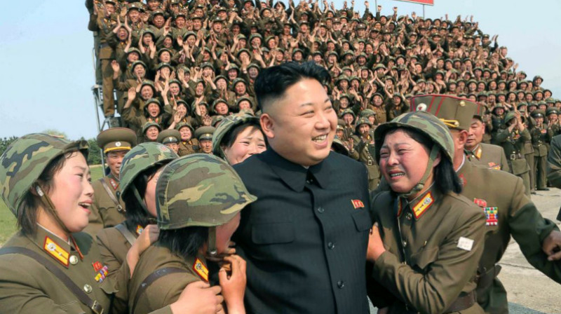 Ziemeļkorejas līderis Kims Čenuns
Foto: KCNA / Reuters