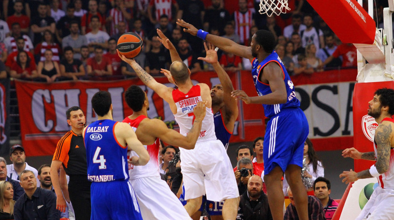 Vasilis Spanulis noslēdz uzbrukumu
Foto: EPA / Scanpix