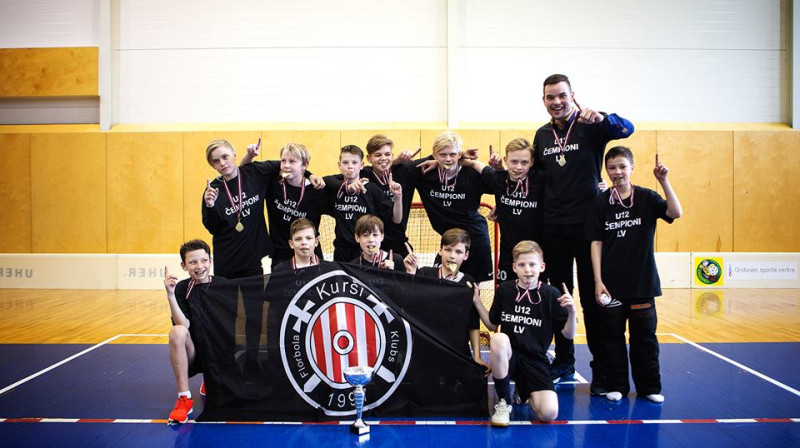 "Kurši U12" komanda šosezon bez zaudējumiem