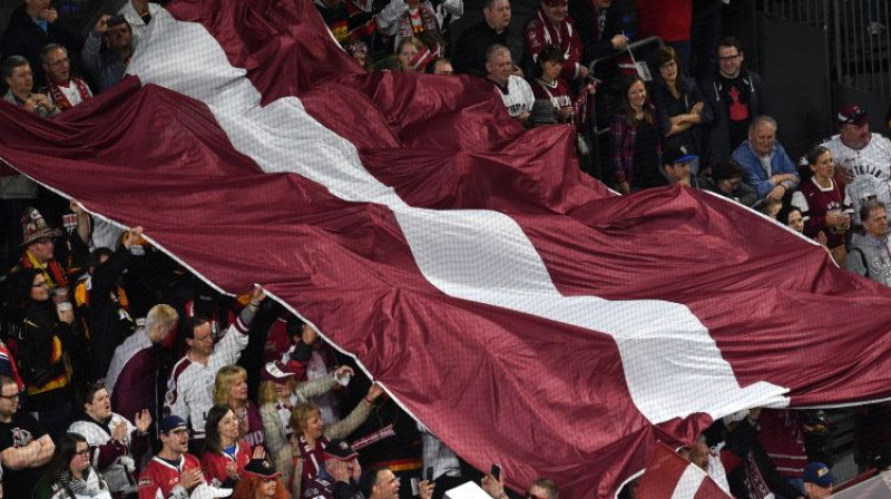 Latvijas izlases līdzjutēji Ķelnē
Foto: Sputnik/Scanpix