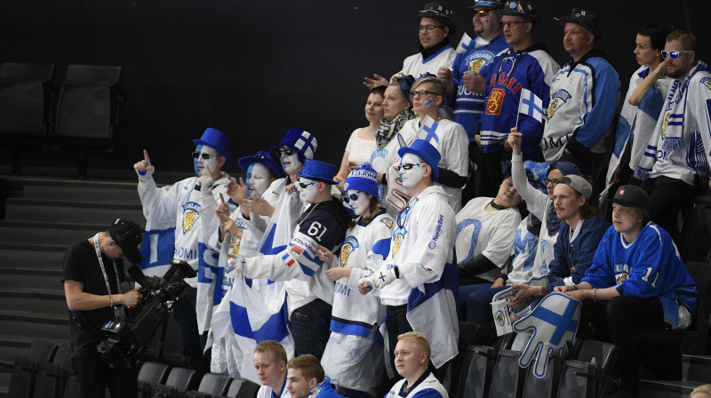 Somijas līdzjutēji Parīzē
Foto: Sipa / Scanpix