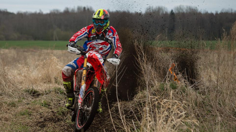 Ivo Šteinbergs enduro sacīkstēs Igaunijā
Foto: Rene Lehiste