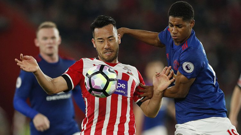 Maja Jošida pret Markusu Rešfordu
Foto: Reuters/Scanpix