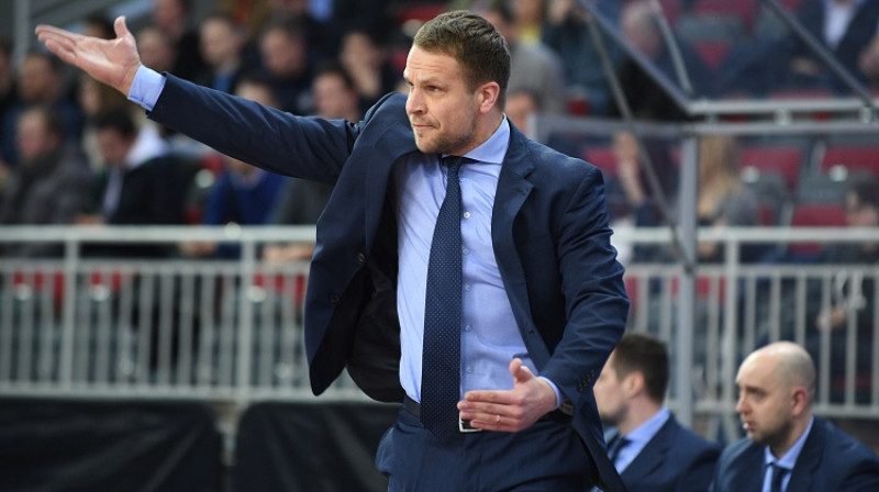 Jānis Gailītis un VEF: 3-0 finālsērijā
Foto: Romāns Kokšarovs, f64
