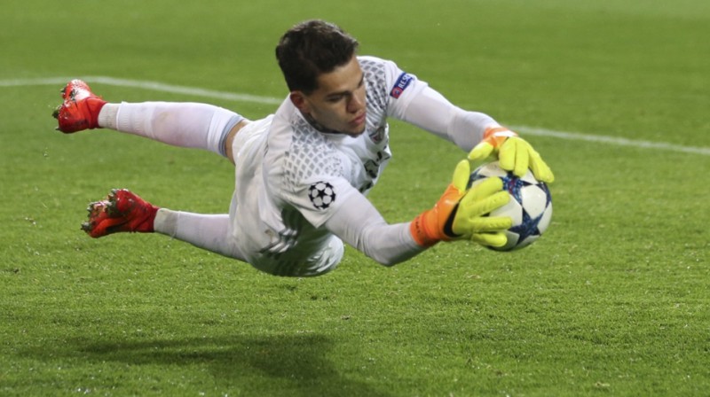 Edersons 27 spēlēs Portugāles ''Priemeira Liga'' ielaida tikai 12 vārtus.
Foto: AP/Scanpix