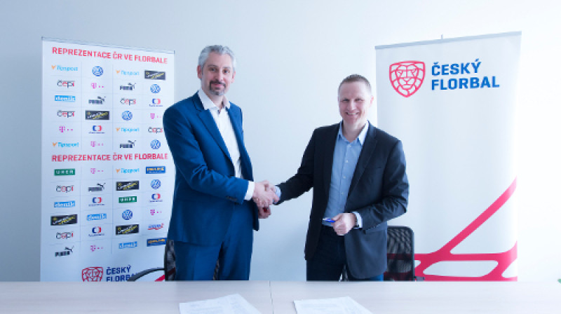 Filips Šūmans un Petri Ketunens
Foto: ceskyflorbal.cz