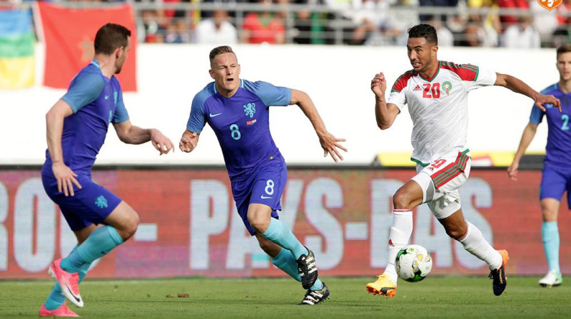 Maroka pret Nīderlandi
Foto: OnsOranje Facebook