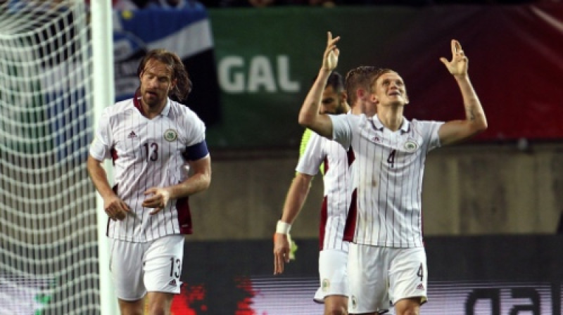 Kaspars Gorkšs un Gints Freimanis
Foto: Reuters/Scanpix