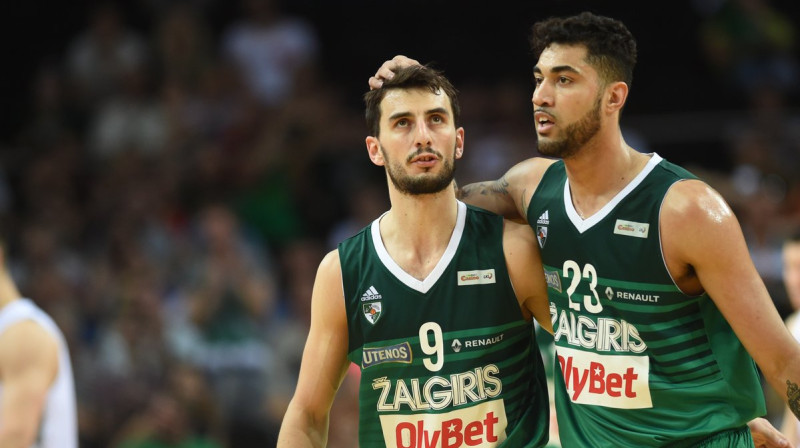 Leo Vestermans (Nr. 9) un Augusto Lima (Nr. 23)
Foto: BC Zalgiris Kaunas Twitter
