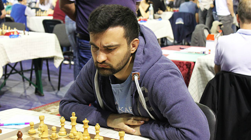 Igors Kovaļenko. Foto: openchess.by/eurominsk2017