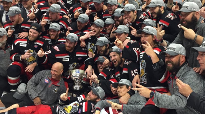 Grendrepidas "Griffins" - 2017. gada Kaldera kausa čempione
Foto: Dan Harland/WZZM 13
