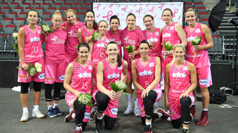 Latvijas sieviešu basketbola izlase
Foto: basket.lv