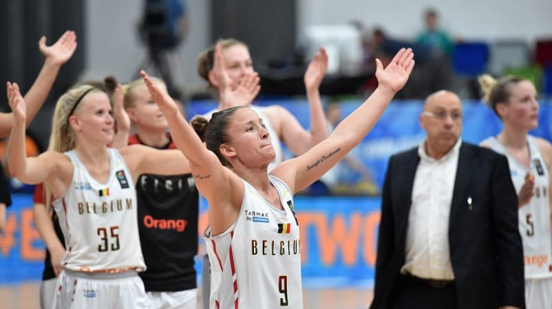 Māržorī Karpro un Beļģijas basketbolistes: 2-0 un pirmā vieta D grupā
Foto: fiba.com