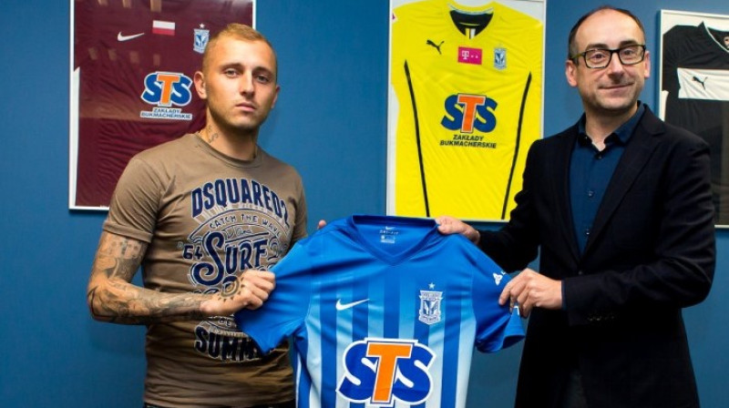 Deniss Rakels pievienojies "Lech" komandai
Foto: Lechpoznan.pl