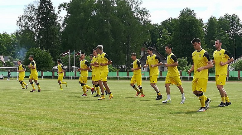 Preiļu komanda
Foto: "Preiļu" Facebook konts