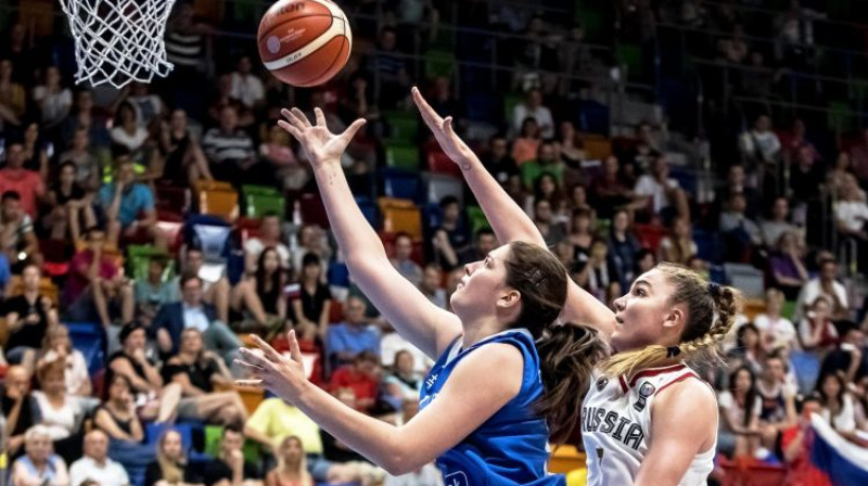 Mariella Fasula un Marija Vadejeva 
Foto: EPA/Scanpix