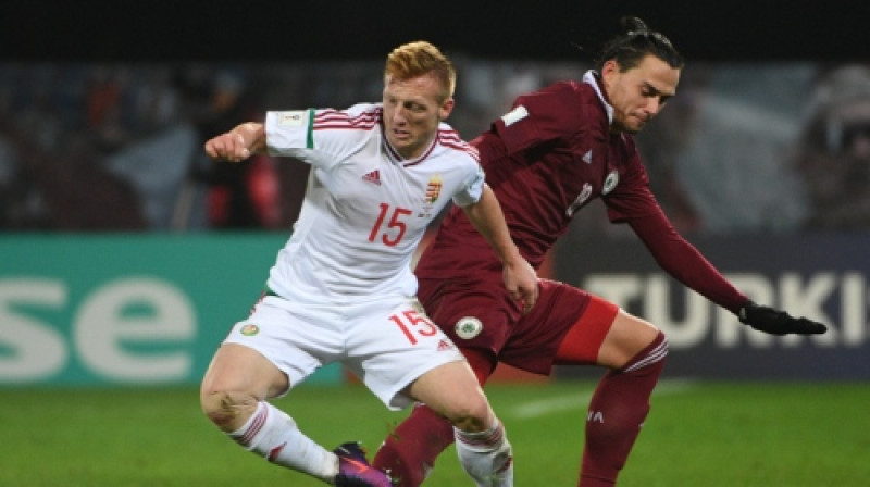 Igors Tarasovs pret Lāslo Kleinheisleru
Foto: Romāns Kokšarovs/f64