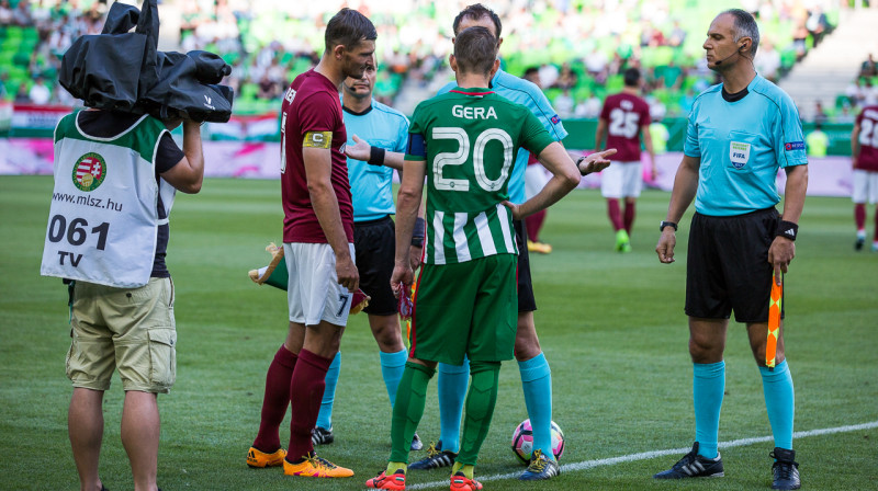 Valērijs Redjko un Zoltāns Gera
Foto: Raitis Supe