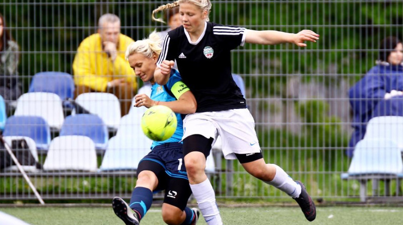 Karlīna Miksone pret Anastasiju Ročāni
Foto: Nora Krevņeva-Baibakova