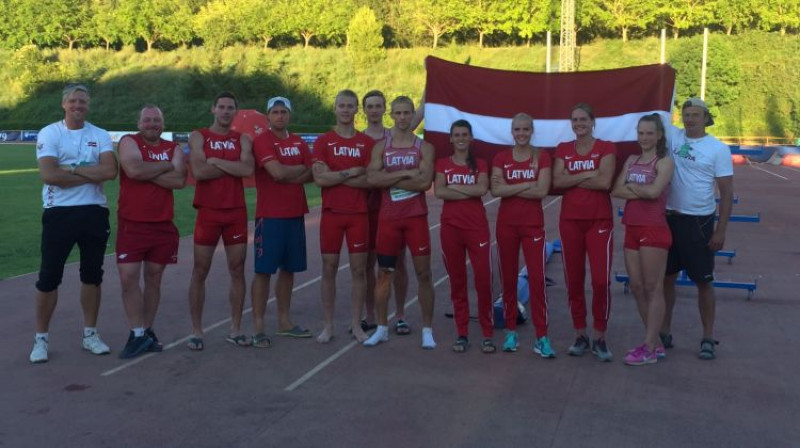 Latvijas daudzcīņnieki Spānijā
Foto: LVS