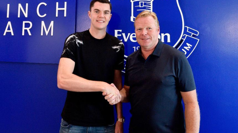 Maikls Kīns un Ronalds Kūmans
Foto: evertonfc.com