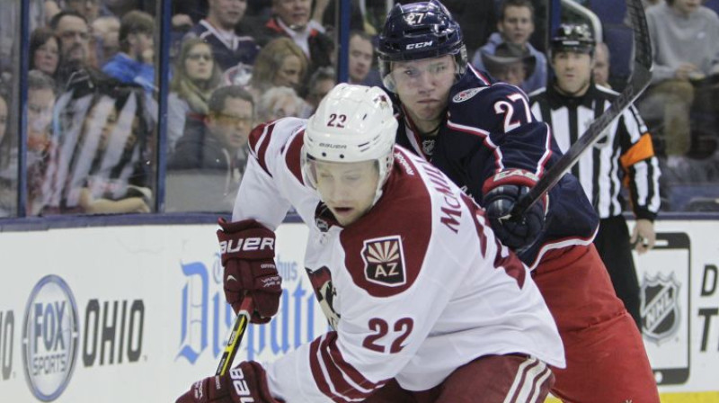 Brendons Makmilens pirms diviem gadiem "Coyotes" sastāvā
Foto: AP/Scanpix