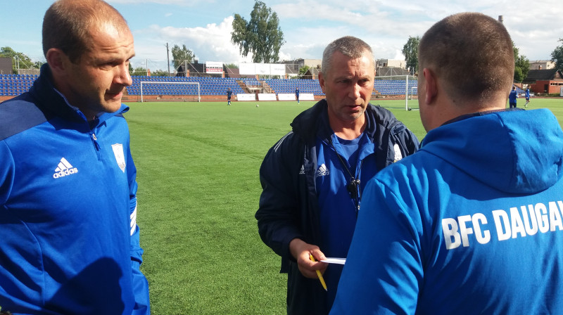 Viktors Morozs un Sergejs Pogodins
Foto: BFC Daugavpils