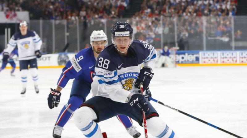 Juso Hietanens Somijas izlases sastāvā pasaules čempionātā
Foto:  imago/PanoramiC/Scanpix