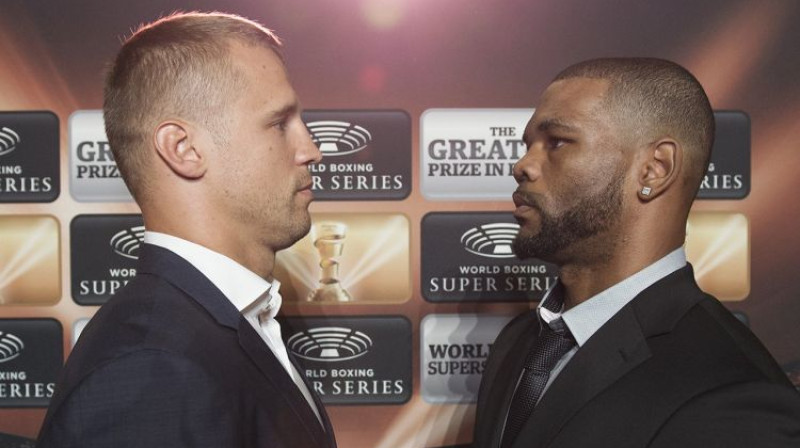 Mairis Briedis un Maiks Peress 
Foto: WB Superseries