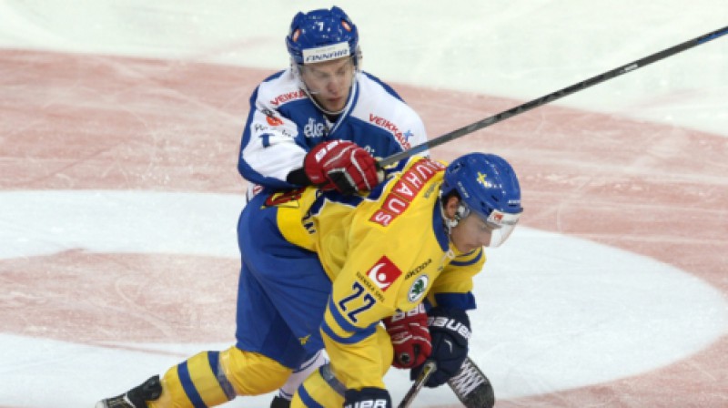 Andrē Pētešons Zviedrijas izlases kreklā
Foto: AFP/Scanpix
