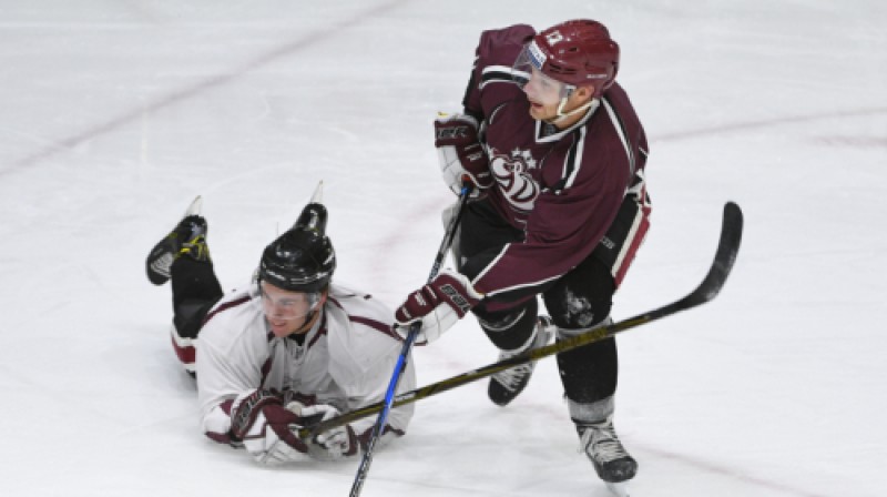 Gunārs Skvorcovs Rīgas "Dinamo" treniņā
Foto: Romāns Kokšarovs/f64