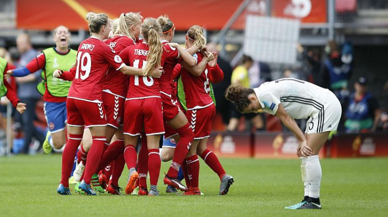 Dānietes pamatīgi sarūgtināja Vāciju
Foto: AFP/Scanpix