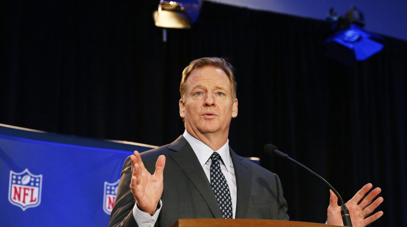 NFL komisārs Rodžers Gūdels
Foto: AFP/Scanpix