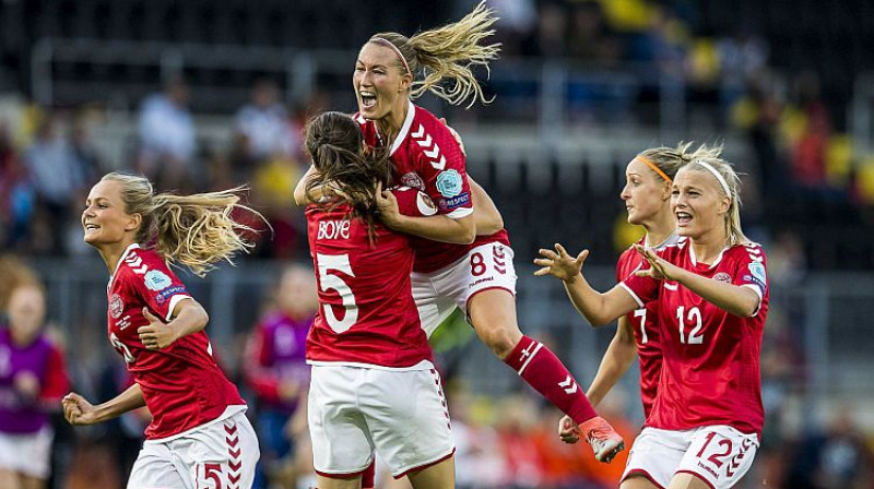 Dānijas futbolistes
Foto: ANP/Scanpix