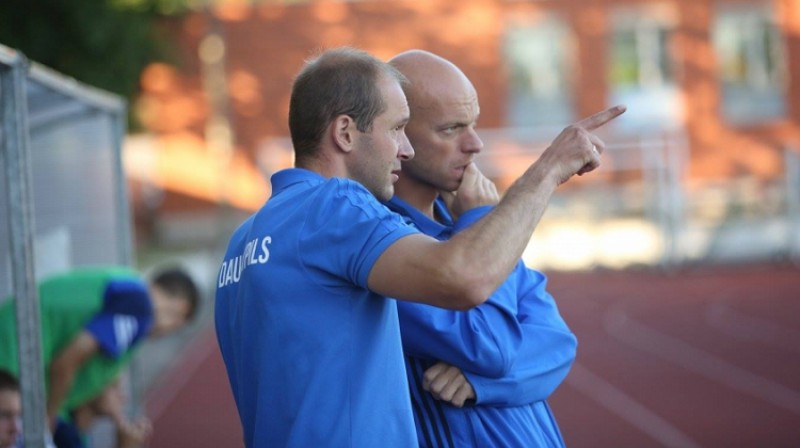 Viktors Morozs un Vladimirs Žavoronkovs
Foto: bfcdaugavpils.lv
