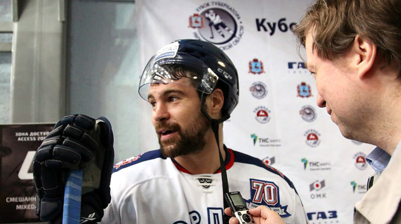 Kaspars Daugaviņš 
Foto: Alyona Sevryukova / HC Torpedo