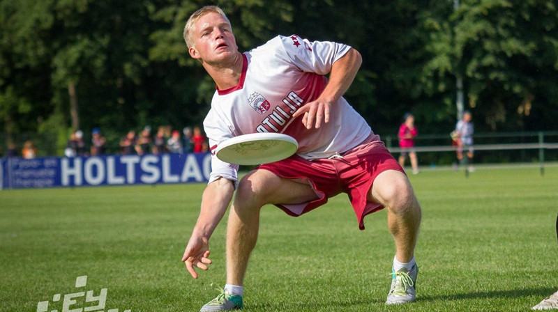 Latvijas izlases spēlētājs Nauris Jasukēvičs
Publicitātes foto