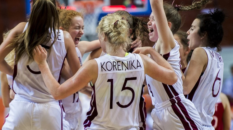 Latvijas U16 meitenes: pirmais Eiropas pusfināls un ceļazīme uz Pasaules U17 kausu
Foto: FIBA