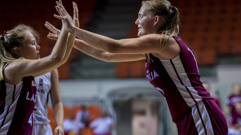 Jete Nulle un Laura Meldere
Foto: FIBA