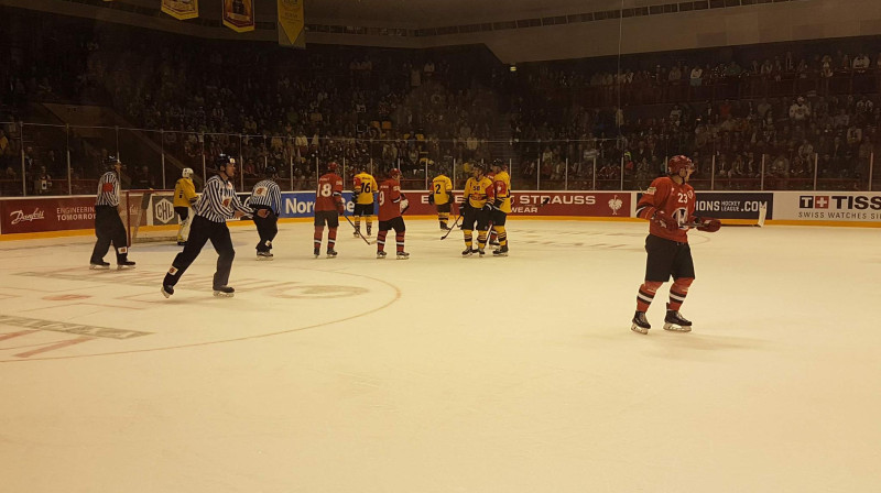 Fragments no spēles starp "Neman" un "Capitals"
Foto: https://twitter.com/championshockey