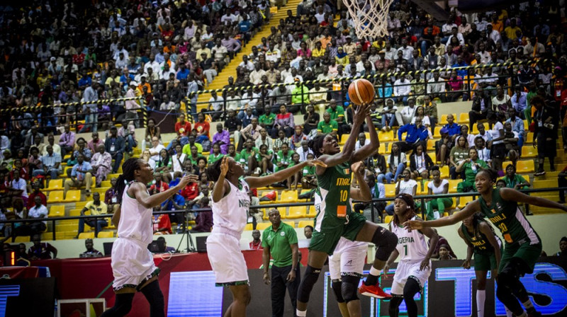 Epizode Mali un Nigērijas pusfināla spēlē Bamako
Foto: FIBA