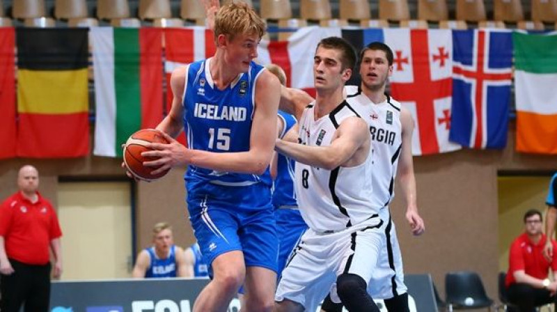 Tigvi Hlinasons Eiropas čempionātā U20 vecuma grupā
Foto: FIBA