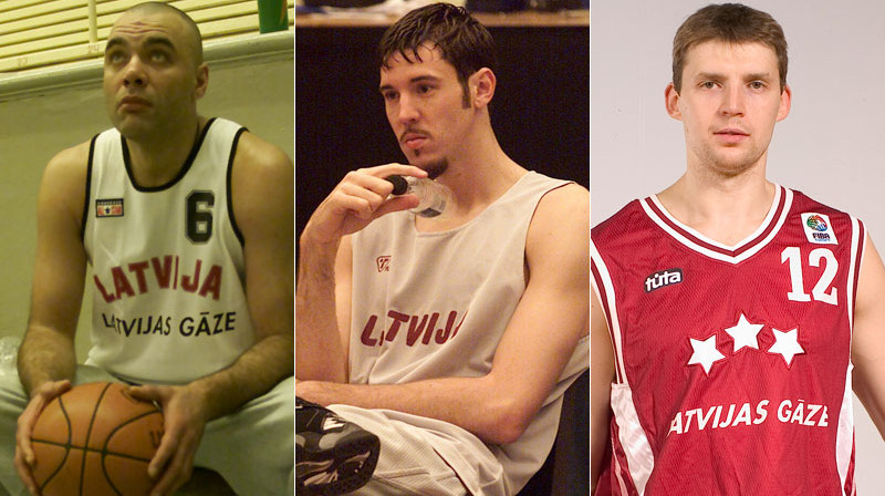 Igors Meļņiks, Trojs Ostlers un Mārtiņš Skirmants
Foto: Sporta Avīze